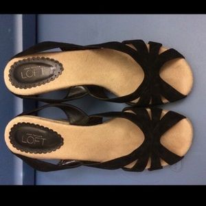 Anne Taylor Black Wedge